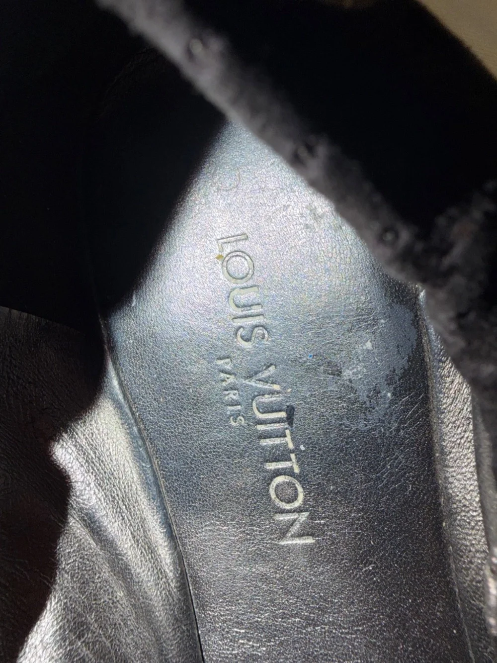 LV Ballerina flat suede